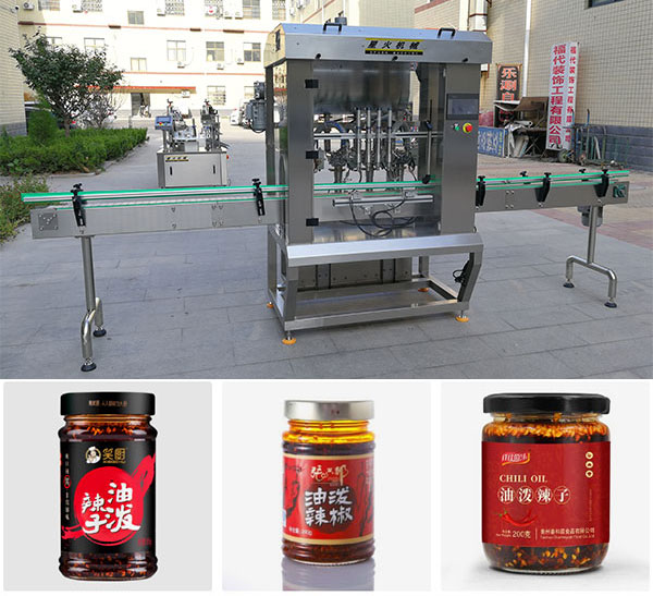 >辣椒醬灌裝機(jī)機(jī)械設(shè)備-全自動(dòng)辣椒醬灌裝機(jī)生產(chǎn)線