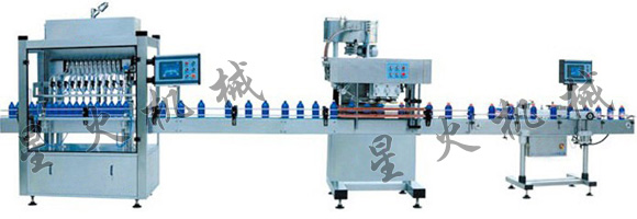 直列式辣椒醬自動(dòng)灌裝機(jī)